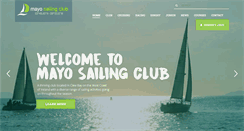 Desktop Screenshot of mayosailingclub.com